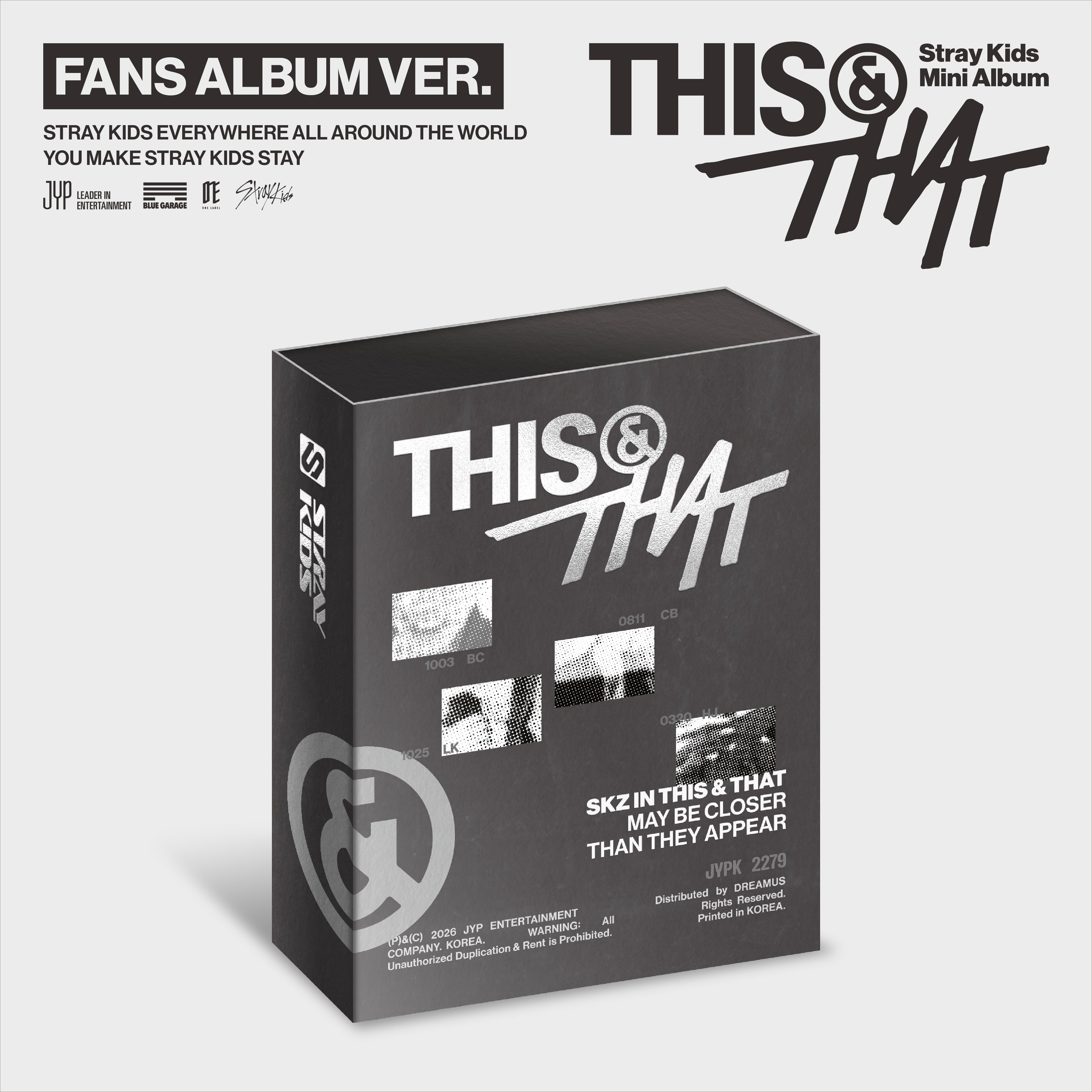 straykids this & that fans ALBUM 未開封 ×30 Stray Kids - THIS & THAT (FANS ALBUM ver.) – Kpop Planet Global