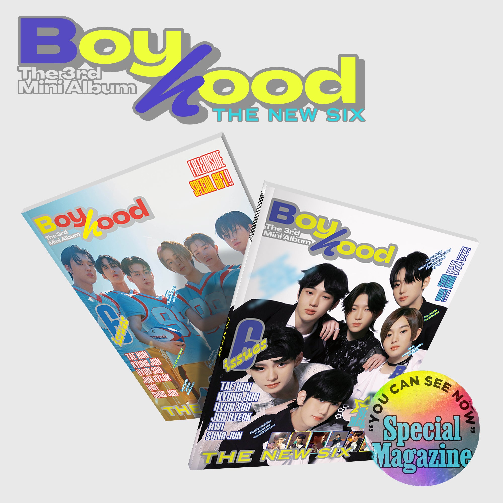 THE NEW SIX (TNX) - BOYHOOD – Kpop Planet Global