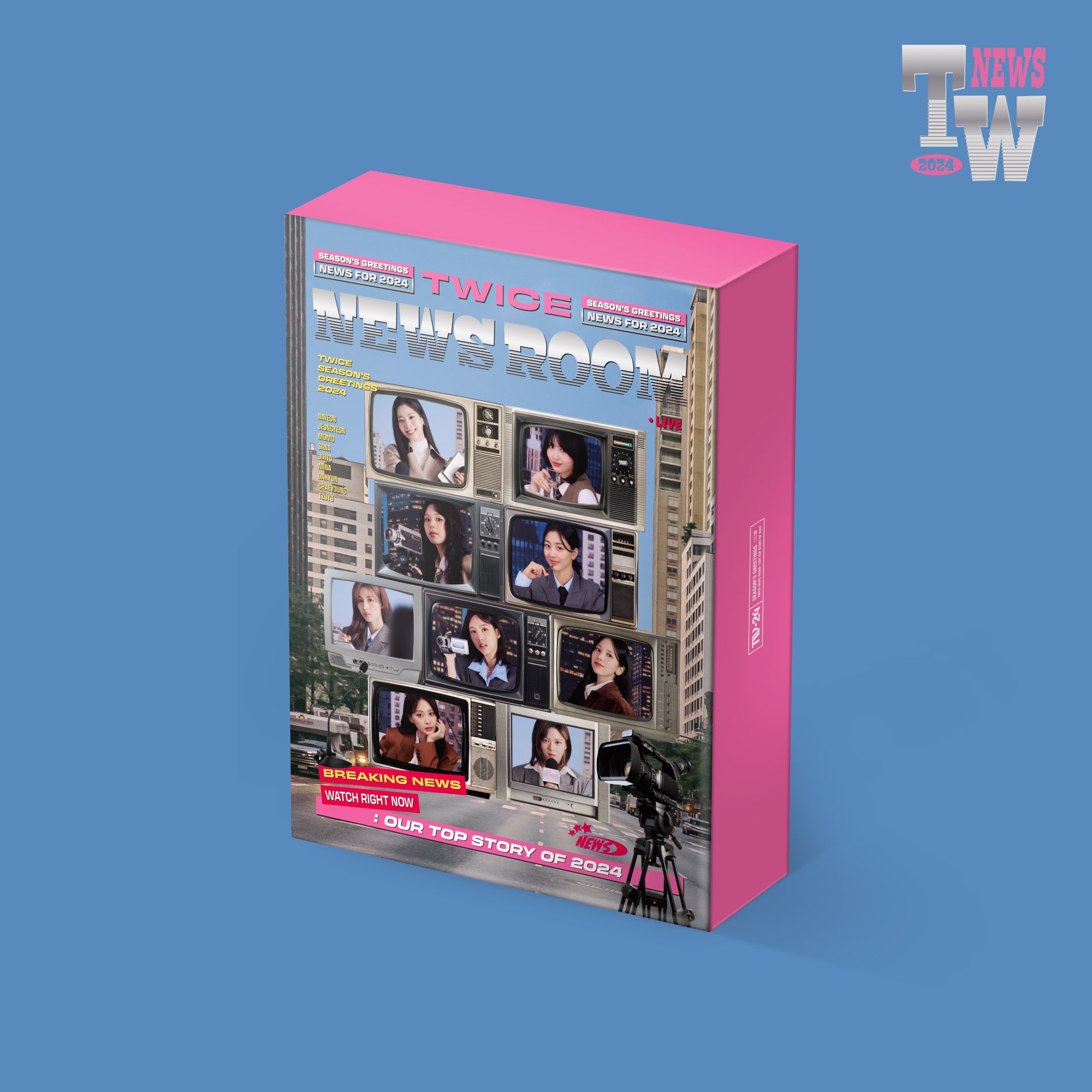 TWICE - 2024 SEASON'S GREETINGS [ TWICE NEWS ROOM ] – Kpop Planet