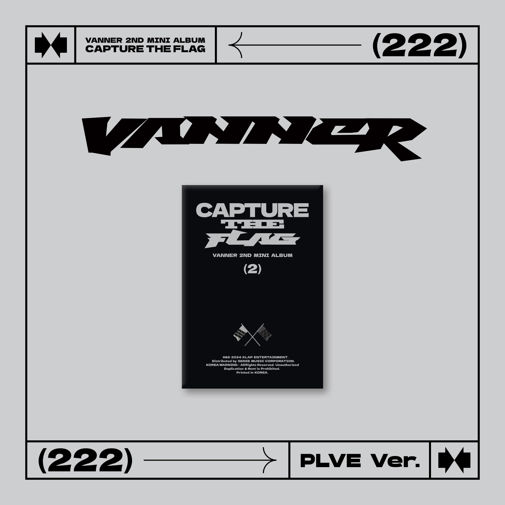 VANNERアルバム VANNER - CAPTURE THE FLAG (PLVE ver.) – Kpop Planet