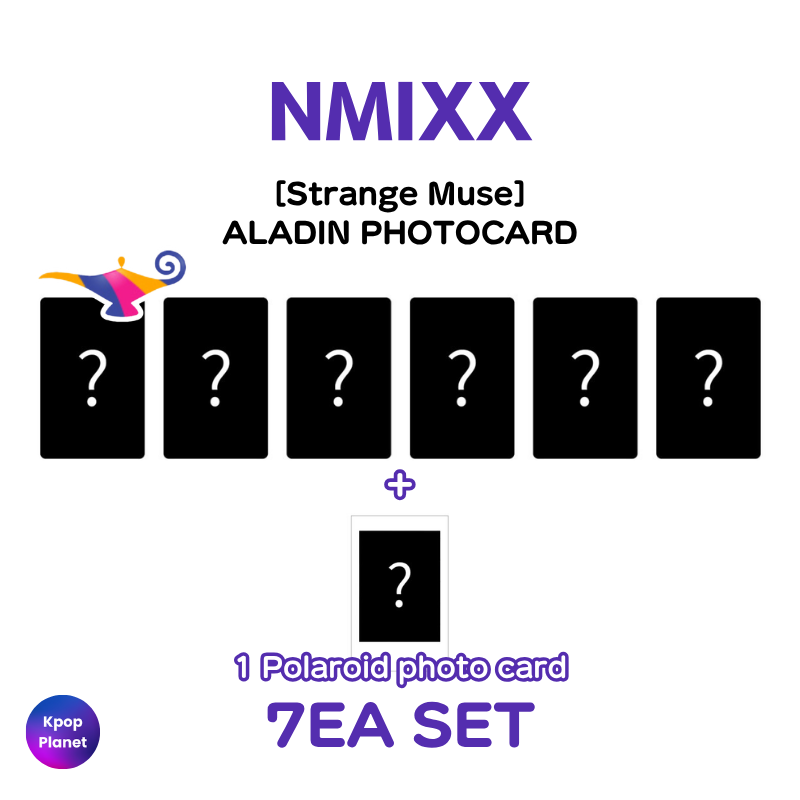 NMIXX ALADIN Exclusive Photocard [ Strange Muse ] – Kpop Planet Global