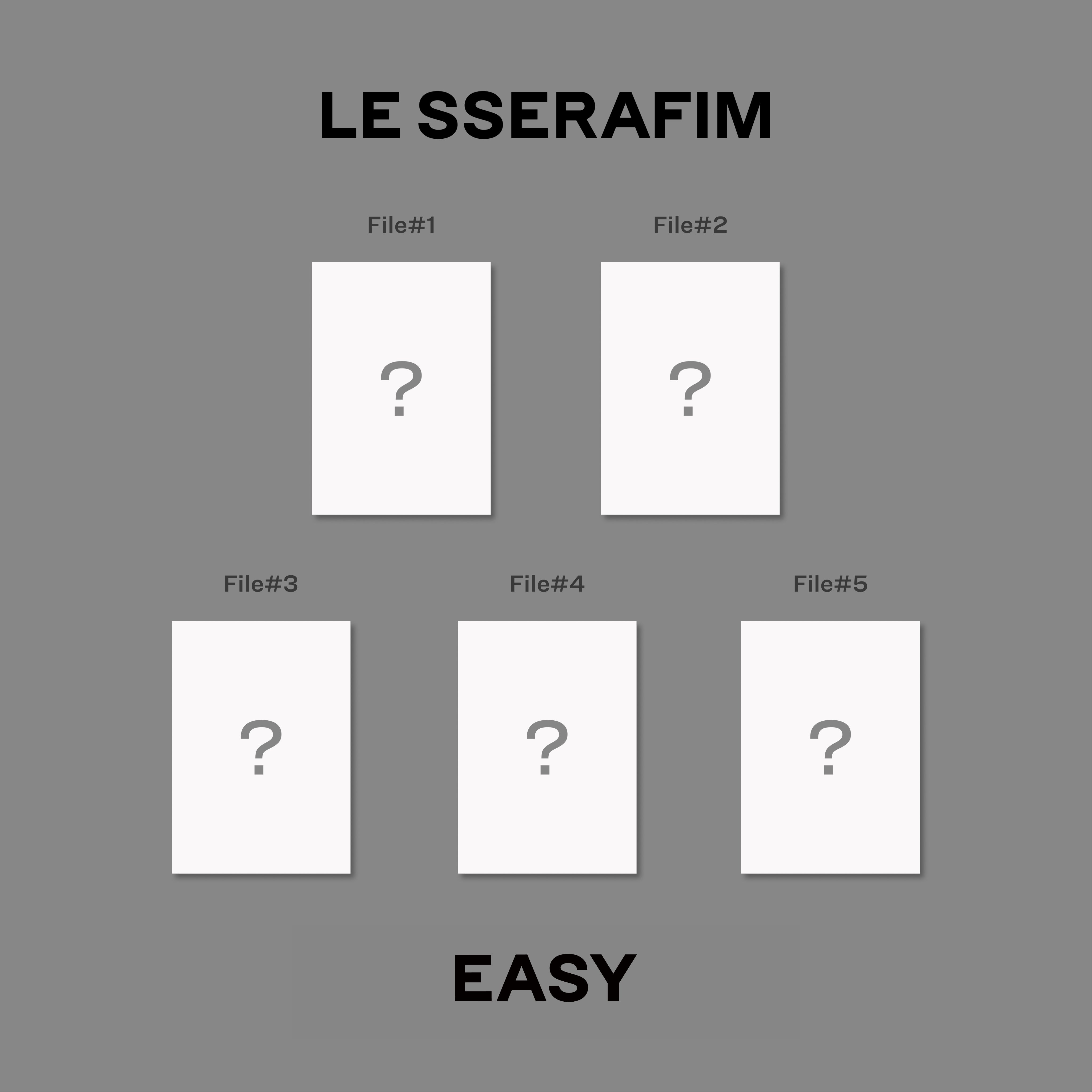 LE SSERAFIM - EASY (COMPACT ver.)