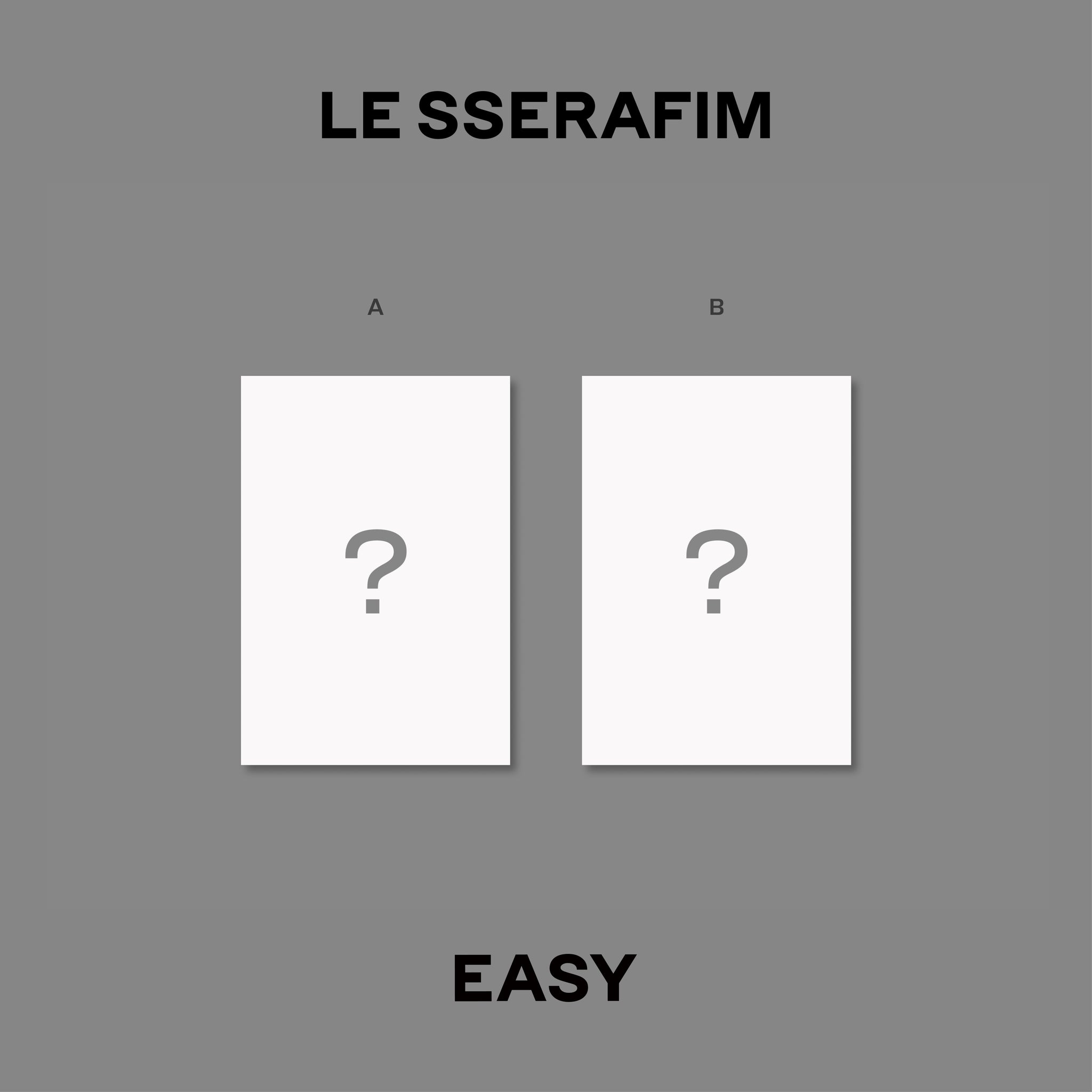 LE SSERAFIM - EASY (Weverse Albums ver.)