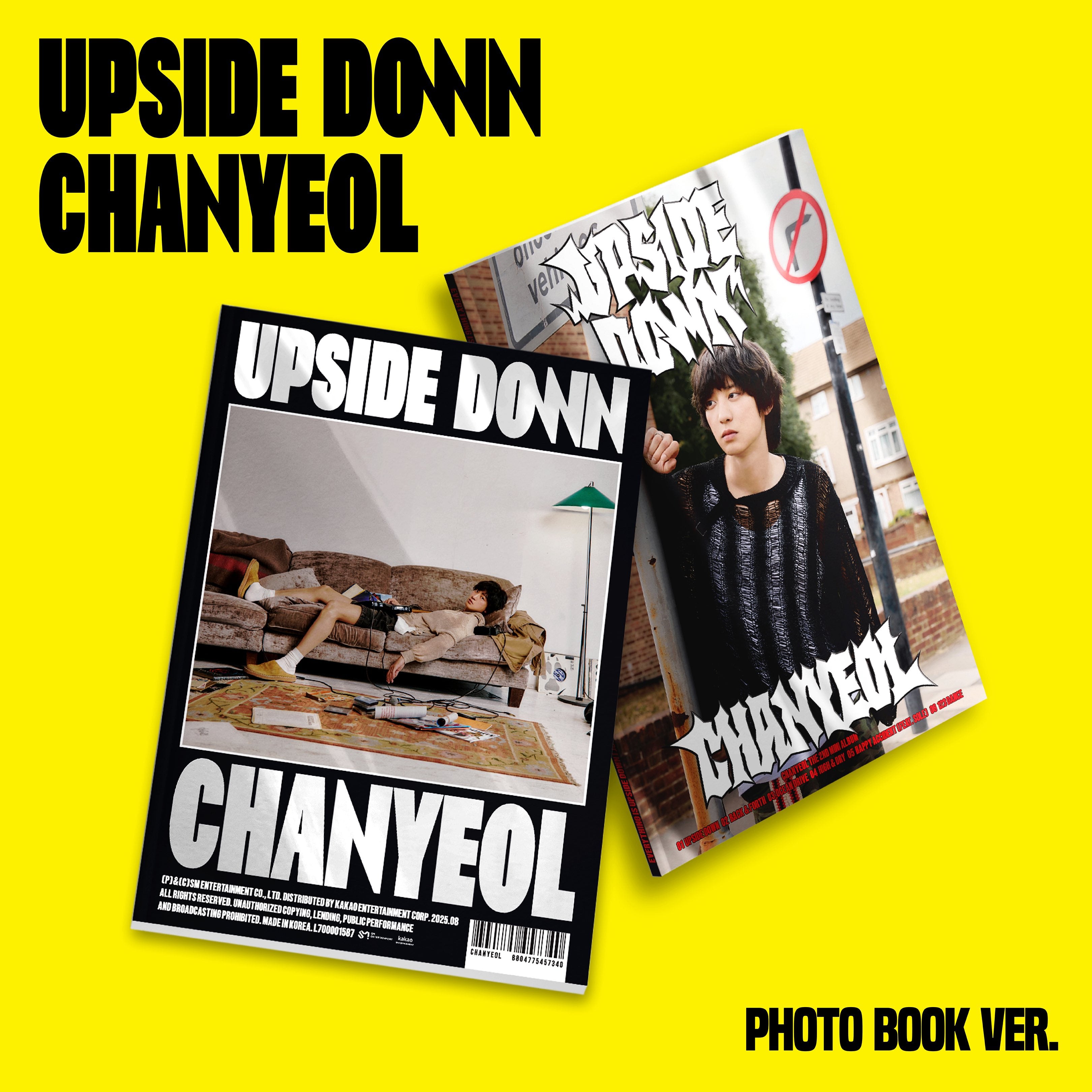 EXO CHANYEOL - Upside Down (Photo Book Ver.) – Kpop Planet Global
