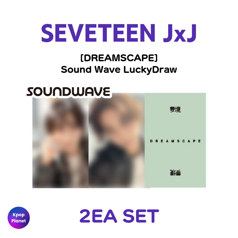SVT JxJ Sound Wave LuckyDraw [DREAMSCAPE] – Kpop Planet Global