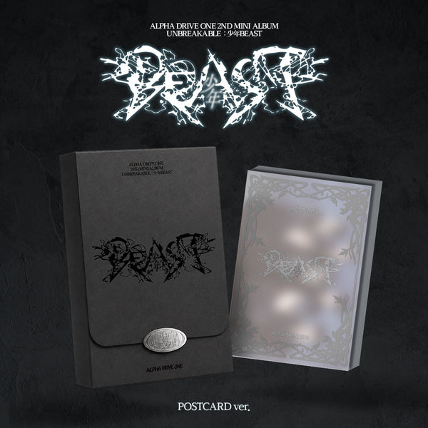 ALPHA DRIVE ONE UNBREAKABLE : 少年BEAST」 ALPHA DRIVE ONE - UNBREAKABLE : 少年BEAST (Postcard ver.) – Kpop