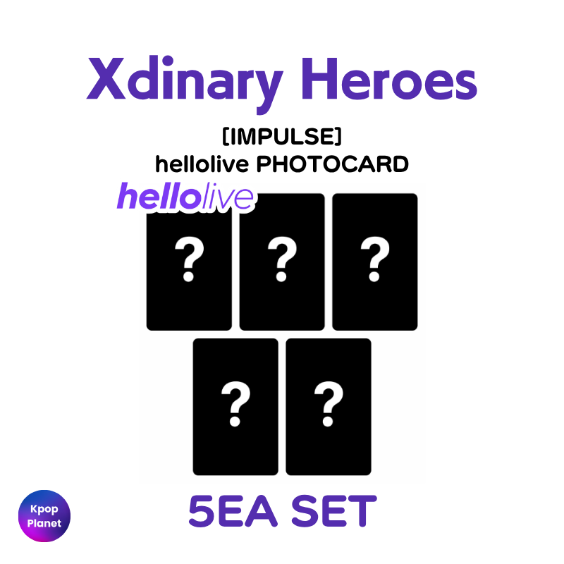 Xdinary Heroes hellolive Photocard [ IMPULSE ] – Kpop Planet Global