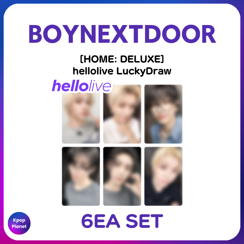 BOYNEXTDOOR weverse shop LuckyDraw [ HOME: DELUXE ] – Kpop Planet