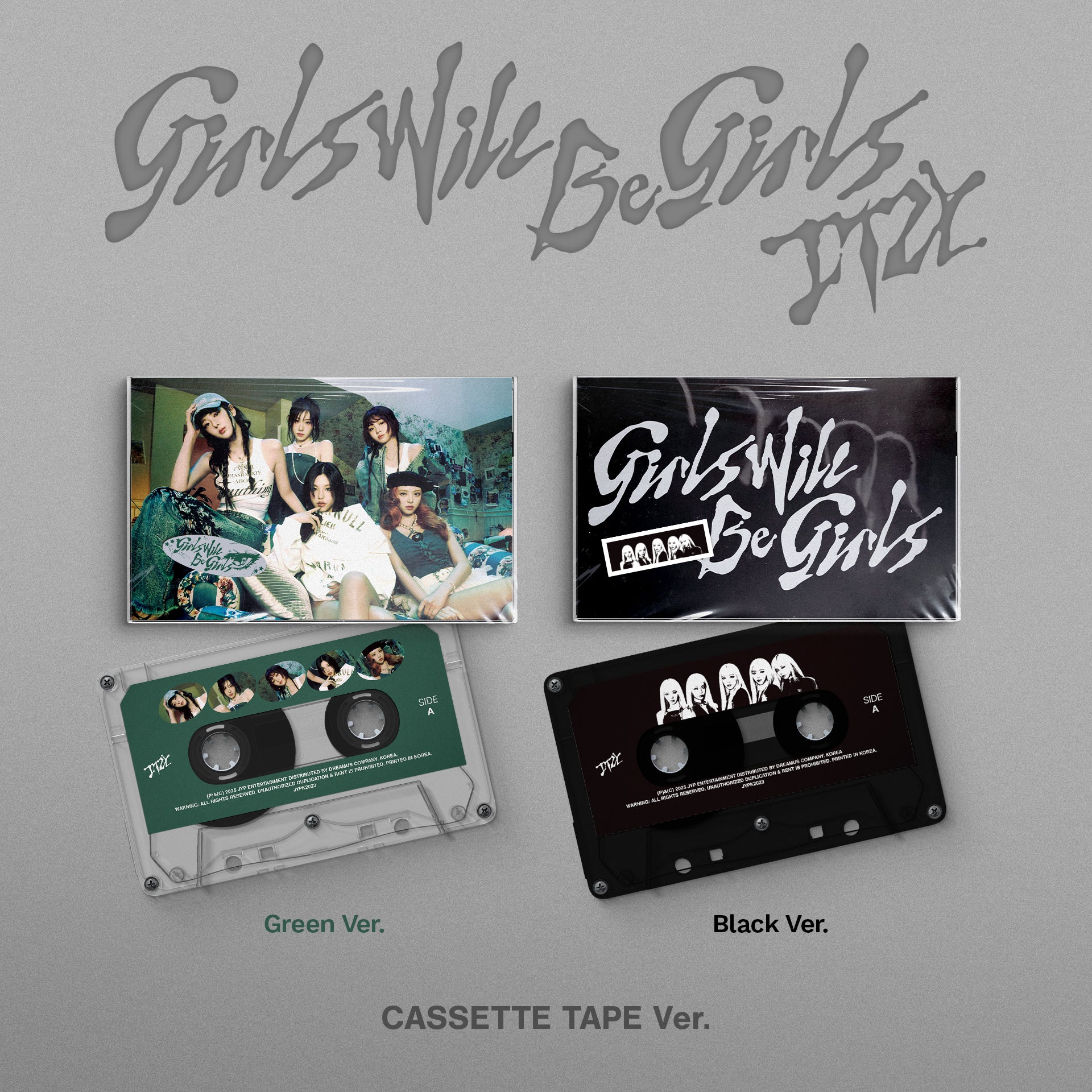 ITZY - Girls Will Be Girls (Cassette Tape ver.) – Kpop Planet Global