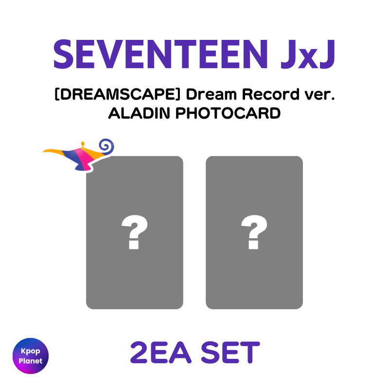 Dream Record ver.] SVT JxJ ALADIN photocard [DREAMSCAPE] – Kpop