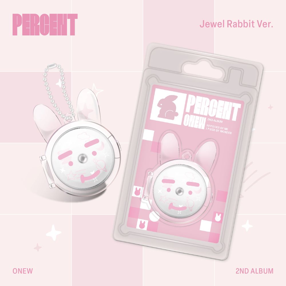 SHINee ONEW - PERCENT (Jewel Rabbit ver.) – Kpop Planet Global