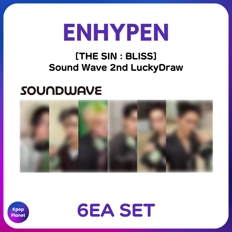 ENHYPEN Sound Wave 2nd LuckyDraw [THE SIN : BLISS] – Kpop Planet