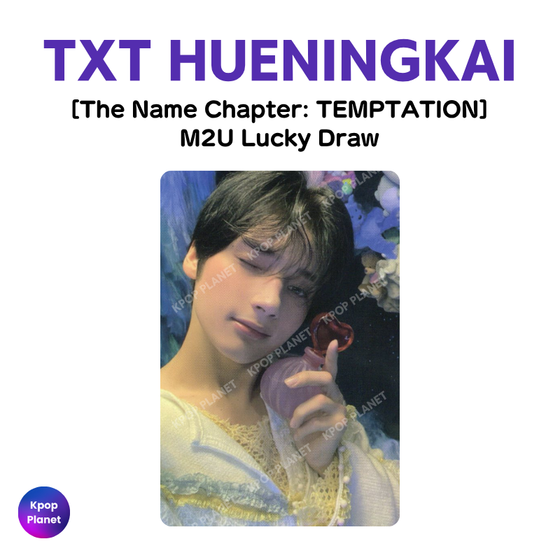 txt temptation ラキドロ　トレカ　M2U TXT HUENINGKAI Photocard [ The Name Chapter: TEMPTATION ] M2U