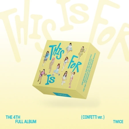 TWICE〜musicKorea特典 コンプ デジパック　THIS IS FOR TWICE 4th Full Album THIS IS FOR MusicKorea POB Photocard