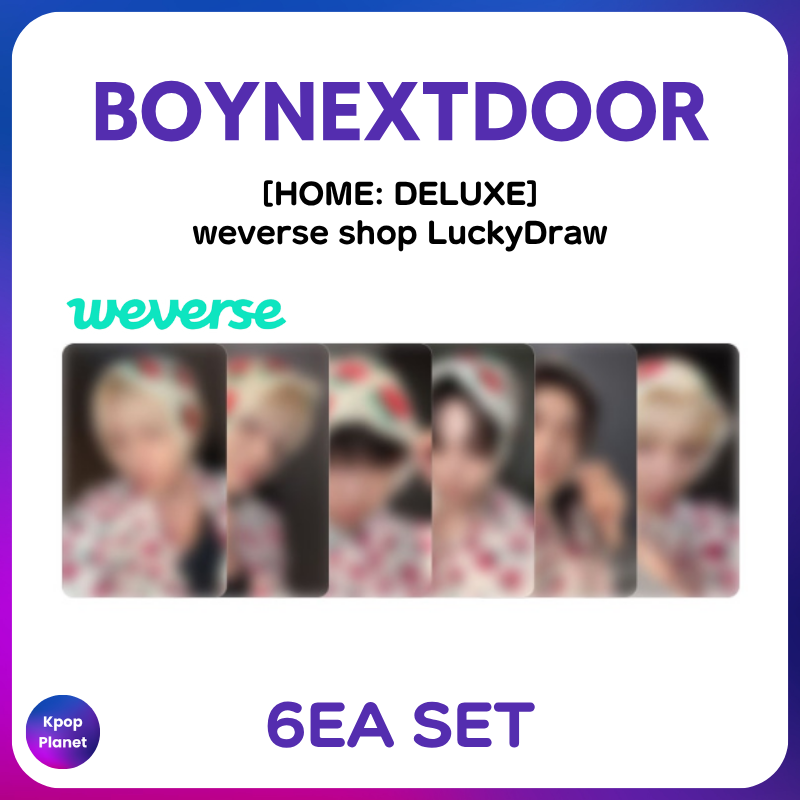 BOYNEXTDOOR weverse shop LuckyDraw [ HOME: DELUXE ] – Kpop Planet