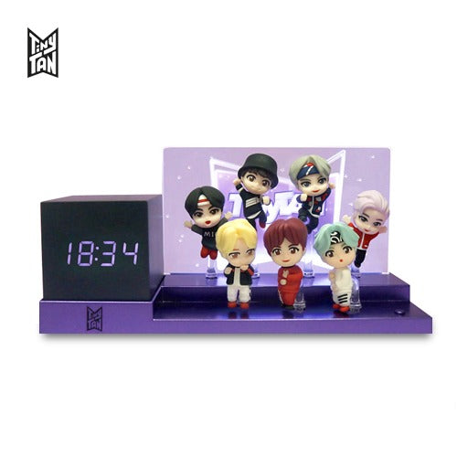 BTS TinyTAN Microphone Drop Figure LED Clock – Kpop Planet