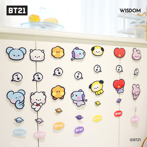 BT21 mini アクリルモビール5個セット 壁天井照明にかける BT21 minini Suncatcher Acrylic Mobile – Kpop Planet Global
