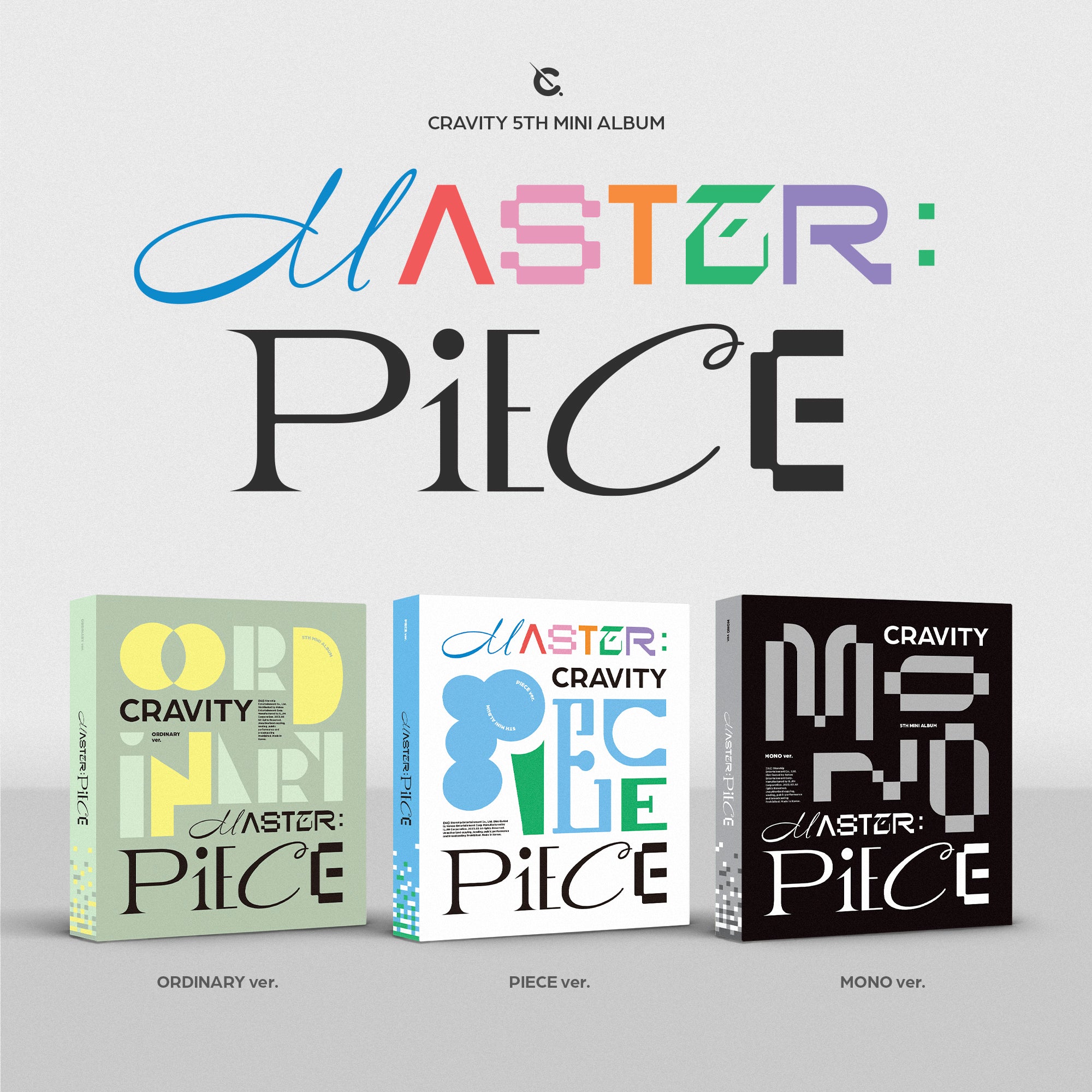 CRAVITY ラキドロ master:piece soundwave ユニット CRAVITY - MASTER:PIECE – Kpop Planet Global