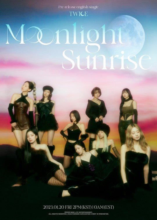 TWICE "MOONLIGHT SUNRISE" announcement... English single in 15 months