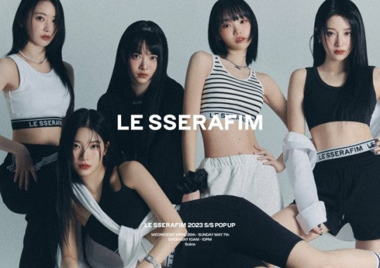 [Kpop Planet news] LE SSERAFIM, Pop-up Store Open !