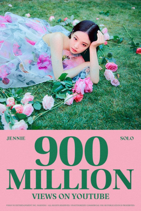 [Kpop Planet news] Blackpink Jennie, "Solo" movie 900 million views
