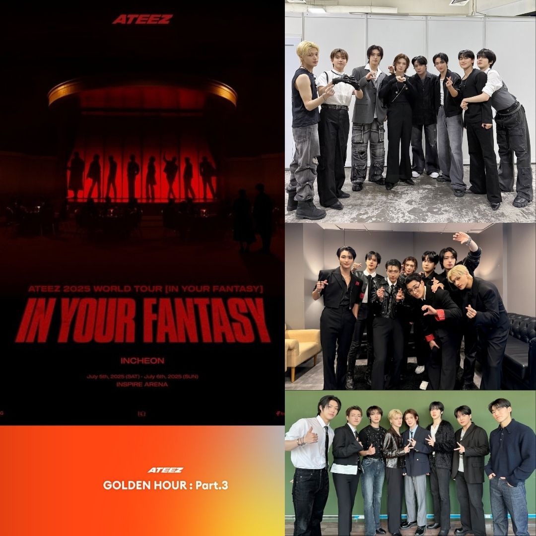 ATEEZ Continues Their Sequel with Golden Hour: Part.3