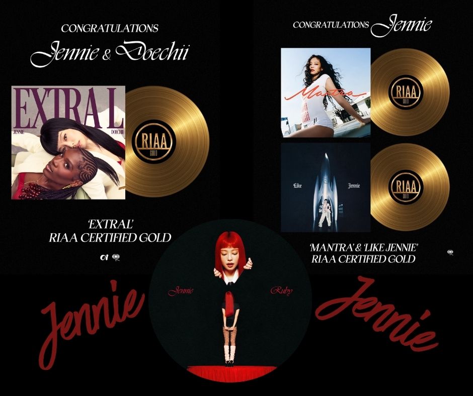 JENNIE Writes History, RIAA Proves Her Power