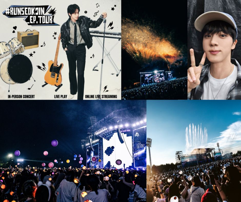 BTS Jin Opens His Tour #RUNSEOKJIN_EP.TOUR at Goyang Successfully