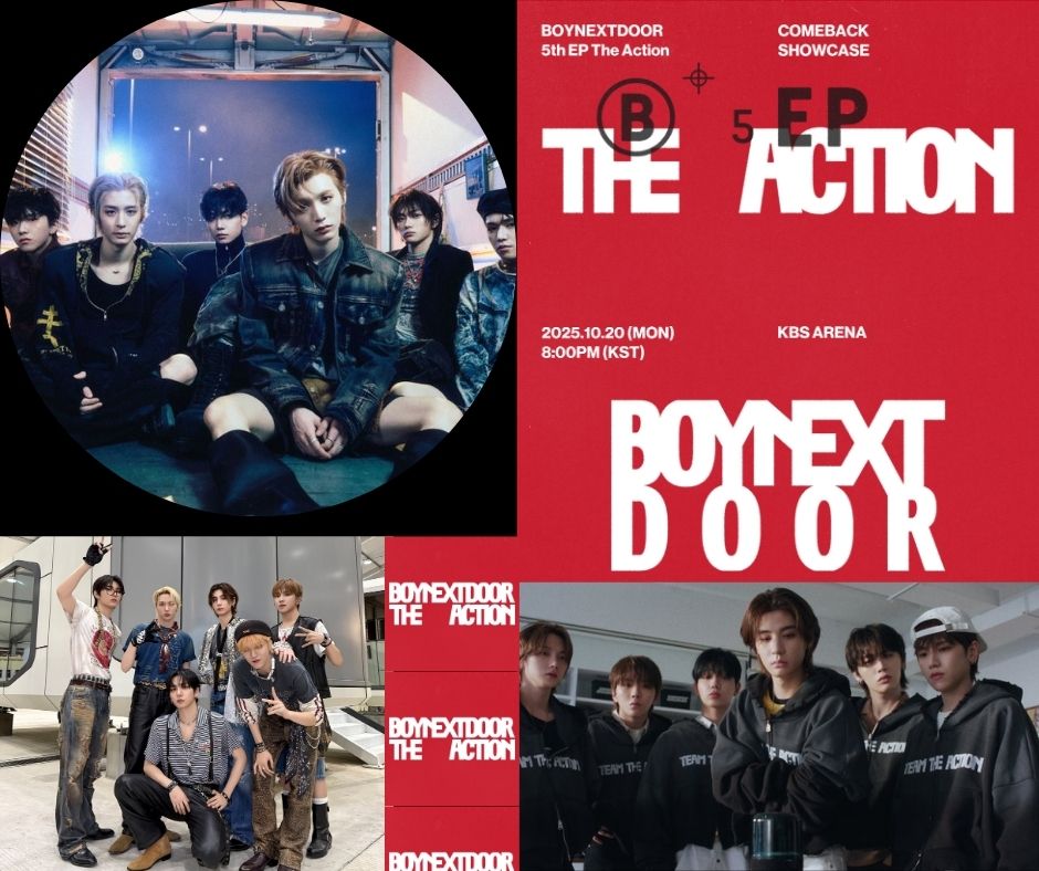 BOYNEXTDOOR Is Back with Their 5th EP Album "The Action"
