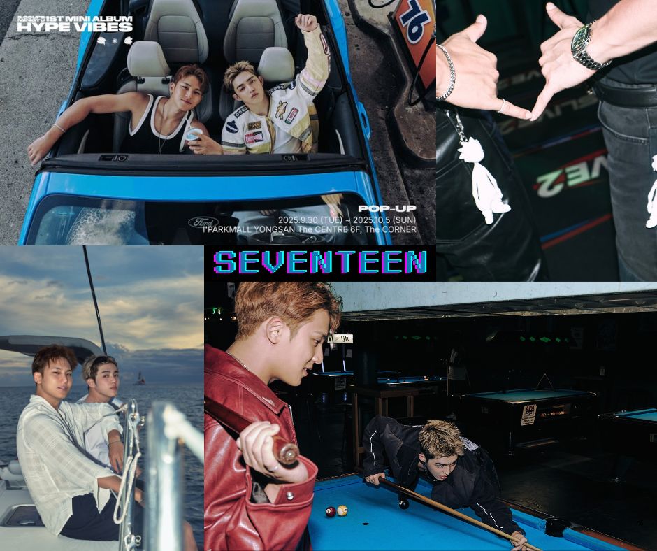 SEVENTEEN CxM Pop-Up and Concert After Party Updates