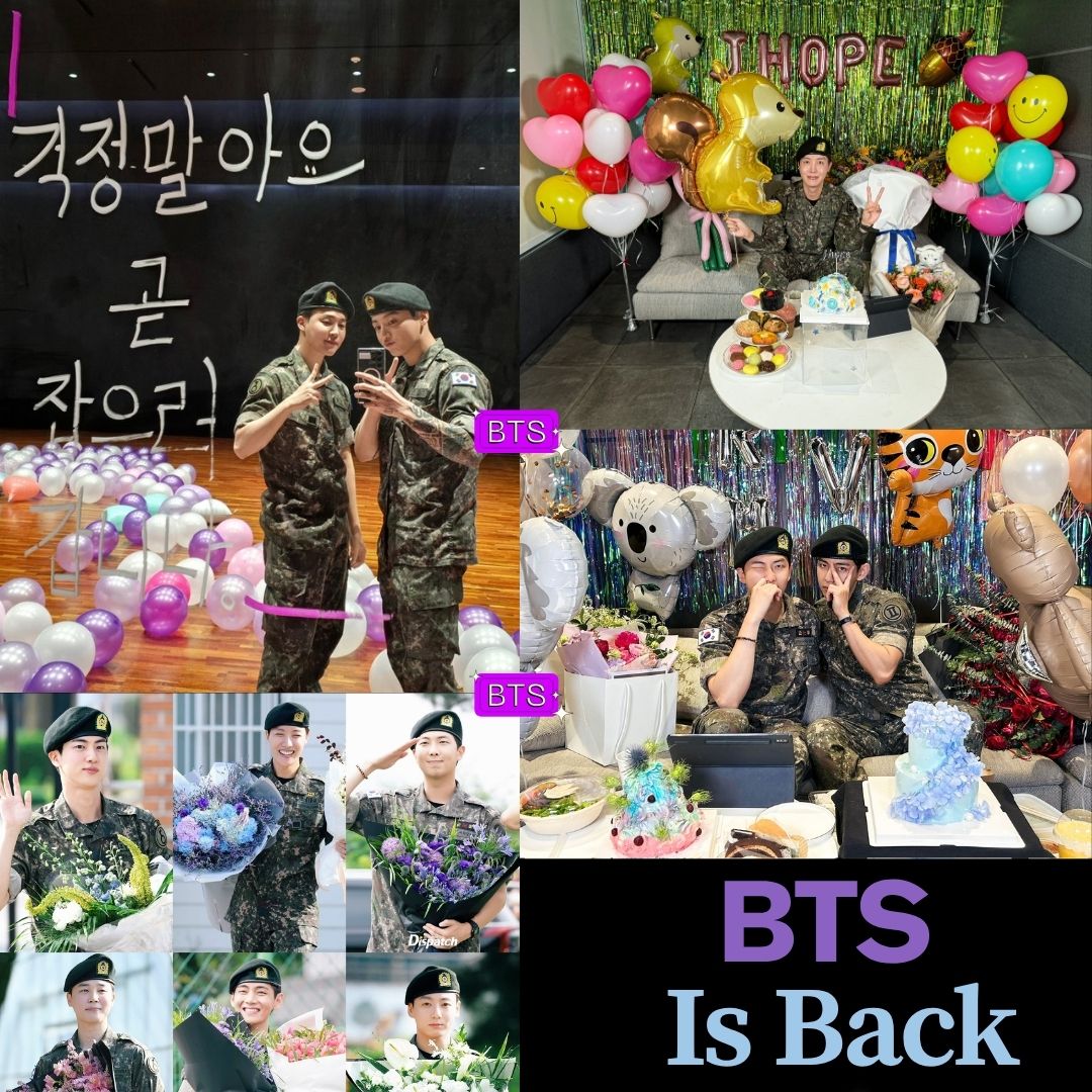 BTS Reunites After Military Service Discharge