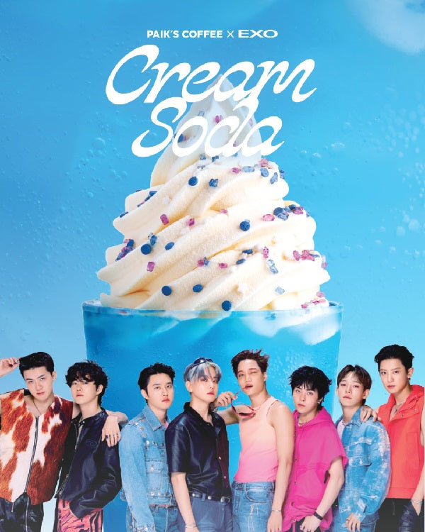 EXO Paik's Coffee Cream Soda