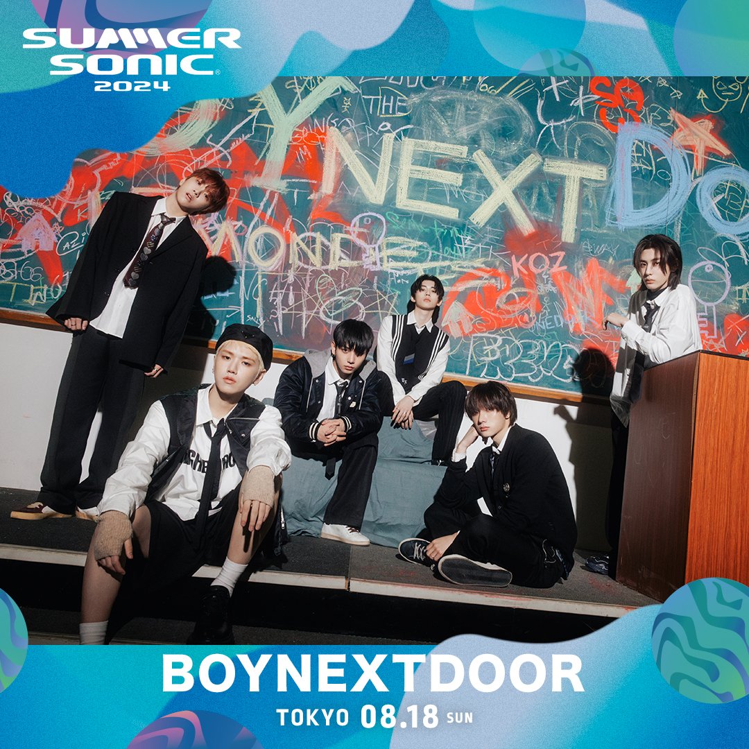 [Kpop Planet News] BOYNEXTDOOR To Take The Stage At "Summer Sonic" Music Festival