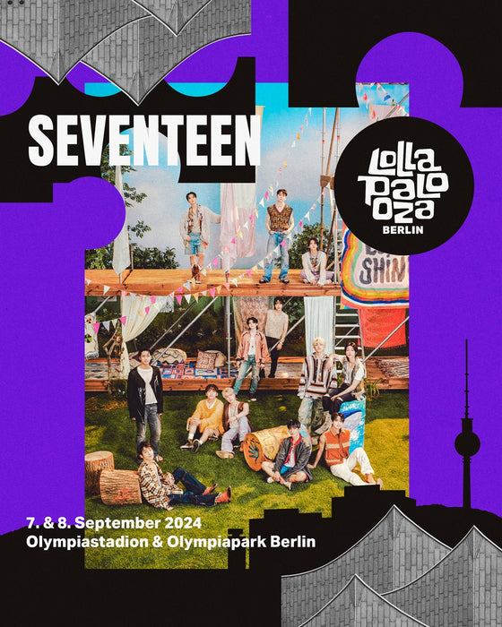 [Kpop Planet News] SEVENTEEN To Be The First K-pop Group To Headline Lollapalooza Berlin