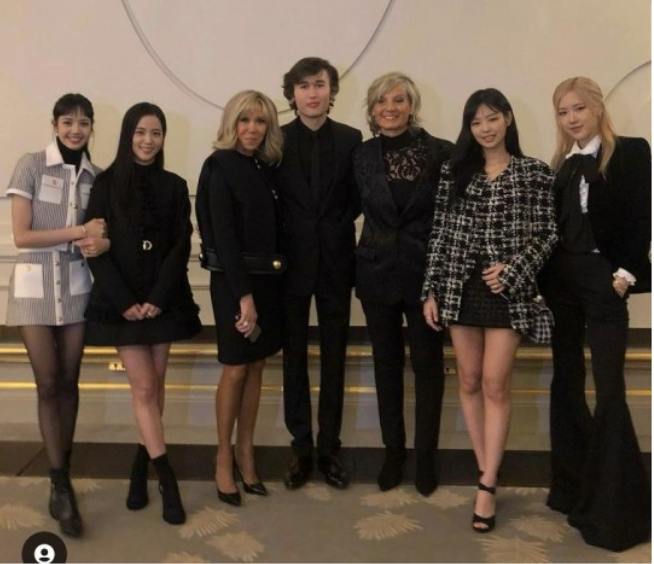 BLACKPINK met first lady of French... Attended a charity concert