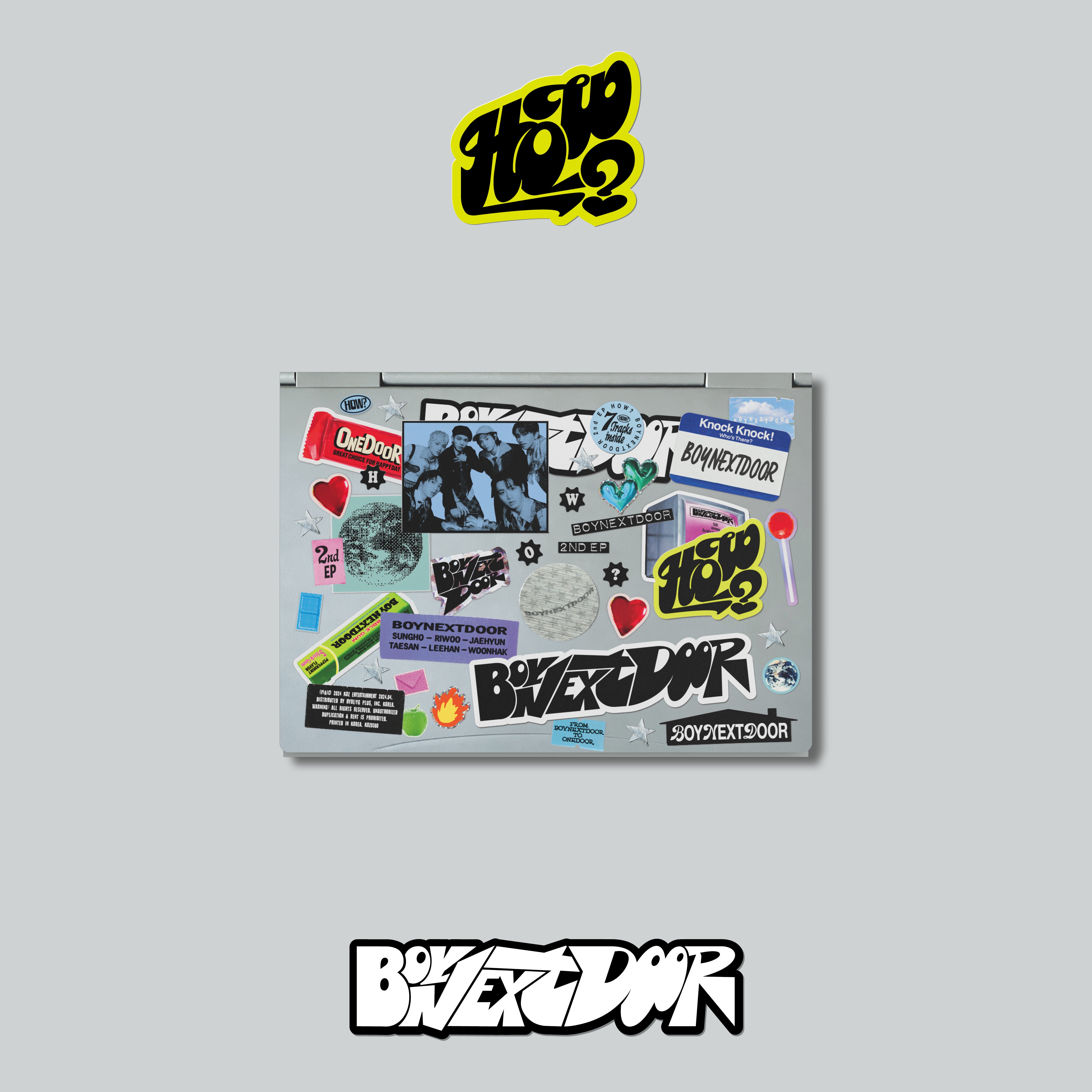 BOYNEXTDOOR - HOW? (Sticker ver.) – Kpop Planet Global