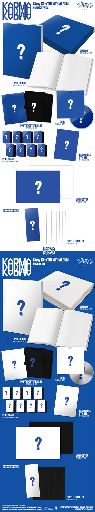 Stray Kids - KARMA  (CEREMONY ver./HOORAY ver.)