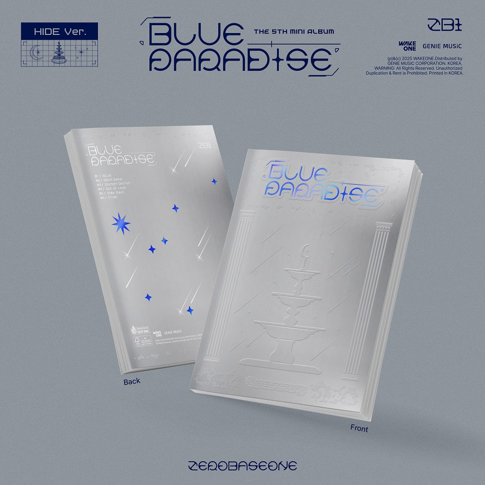 ZEROBASEONE - BLUE PARADISE (Discounted Sealed Album)