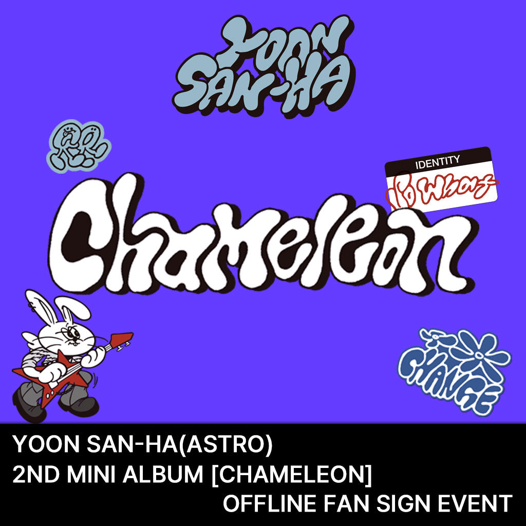 [Fan Signing Event] ASTRO YOON SAN-HA - CHAMELEON