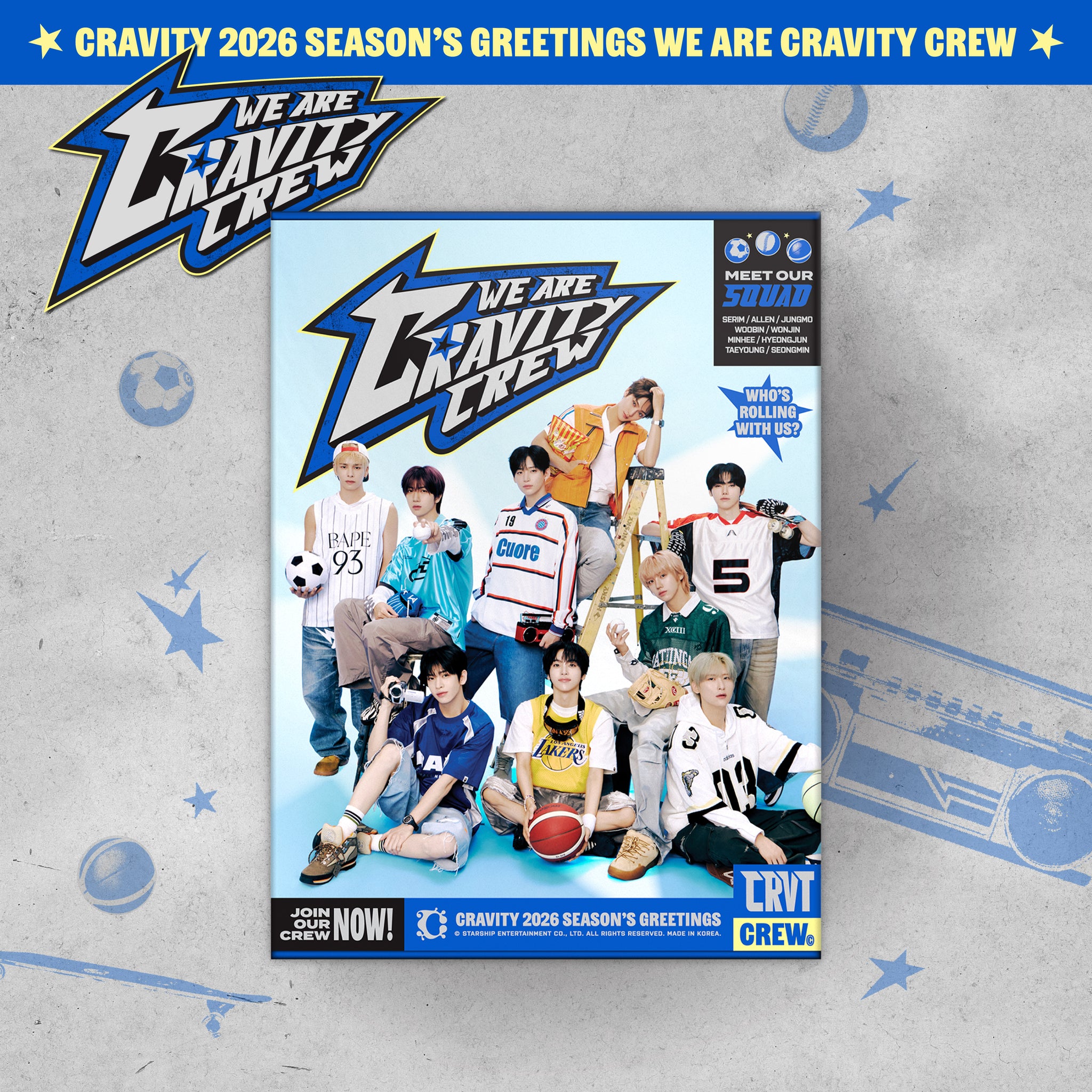 CRAVITY - 2026 SEASON'S GREETINGS [ WE ARE CRAVITY CREW ]