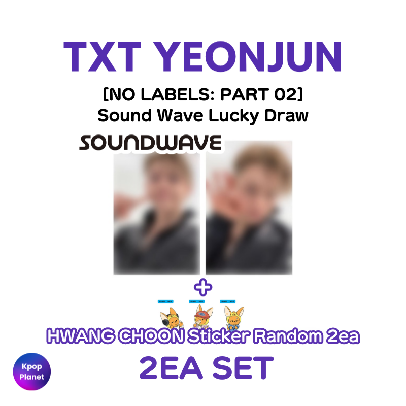 TXT YEONJUN Sound Wave Lucky Draw [ NO LABELS: PART 02 ] – Kpop