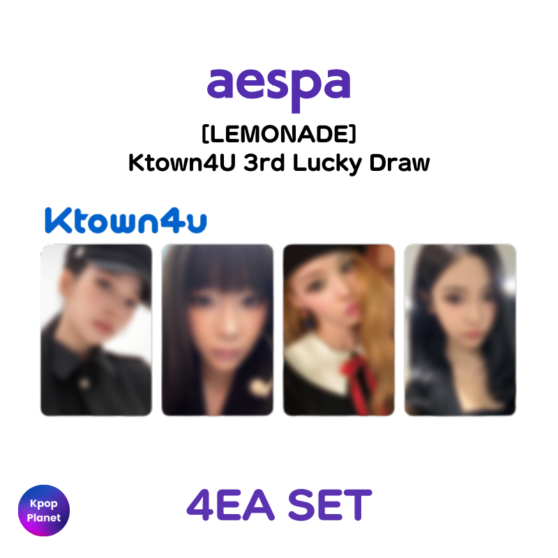 aespa Ktown4U 3rd Lucky Draw [ LEMONADE ] – Kpop Planet Global