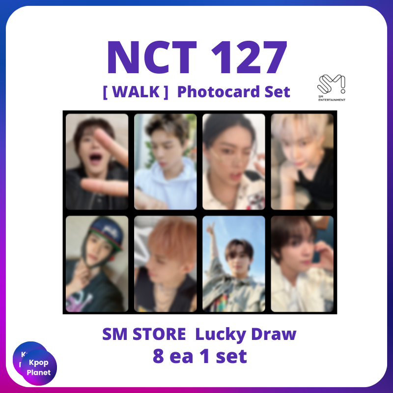 NCT 127 - WALK Lucky Draw Photocard Set