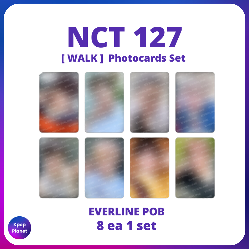 NCT 127 - WALK POB Photocard Set