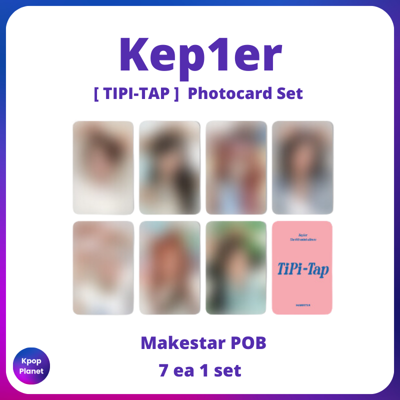 Kep1er - TIPI-TAP POB Photocard Set