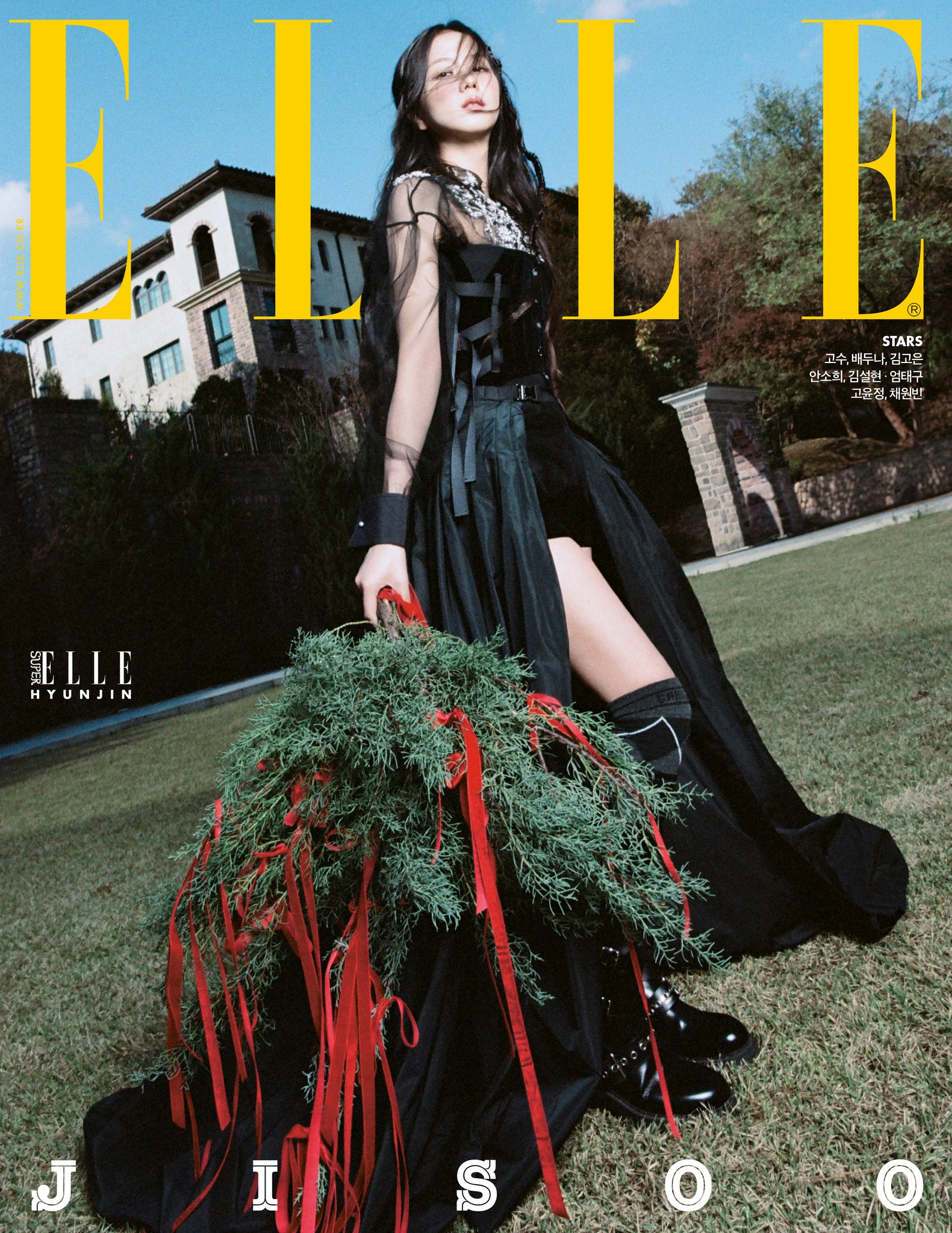 [Magazine] ELLE 2024.12 (BLACKPINK JISOO, Stray Kids Hyunjin)