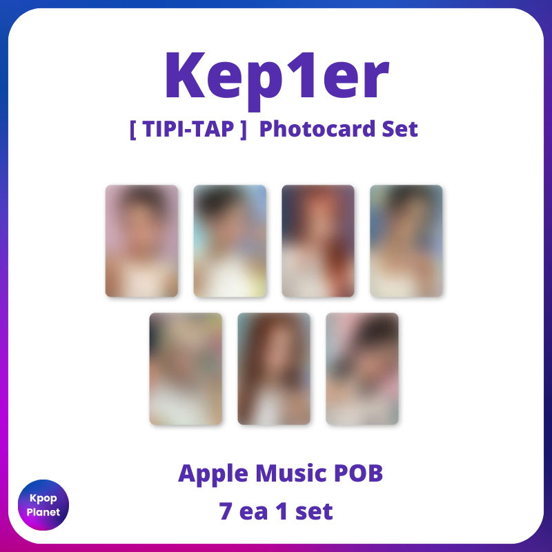 Kep1er - TIPI-TAP POB Photocard Set