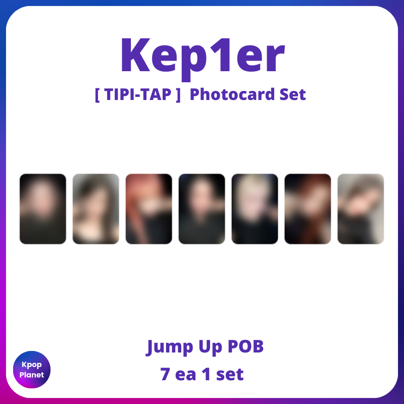 Kep1er - TIPI-TAP POB Photocard Set