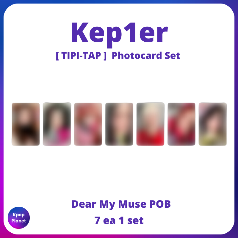 Kep1er - TIPI-TAP POB Photocard Set