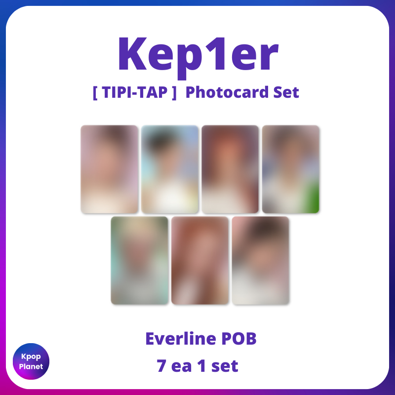 Kep1er - TIPI-TAP POB Photocard Set